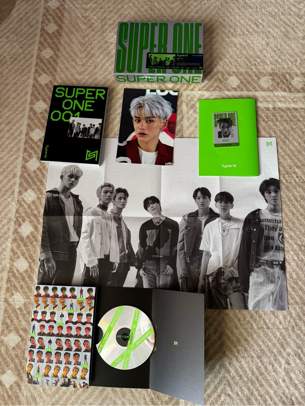 'Super One' Neon Green Album Box Set - Collector Edition